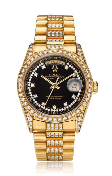 used gold day date rolex|gold Rolex Day-Date price.